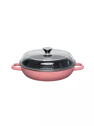 RIESS | Sauteuse avec couvercle 28cm Rose | 